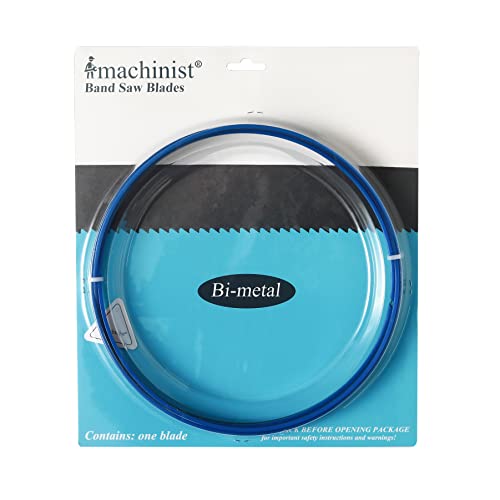 Imachinist S9312610 Bi-Metal 93" x 1/2" x 6/10TPI Bandsaw Blades Aluminum - size: 6/10TPI