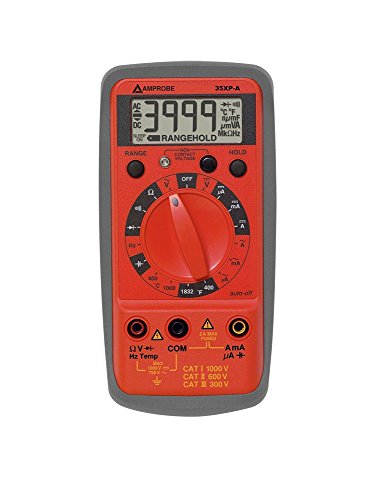 Amprobe 35XP-A Compact DMM with Temperature, Frequency, and Capacitance - style: 35XR-A: TRMS DMM w/Temp, Freq, Capacitance