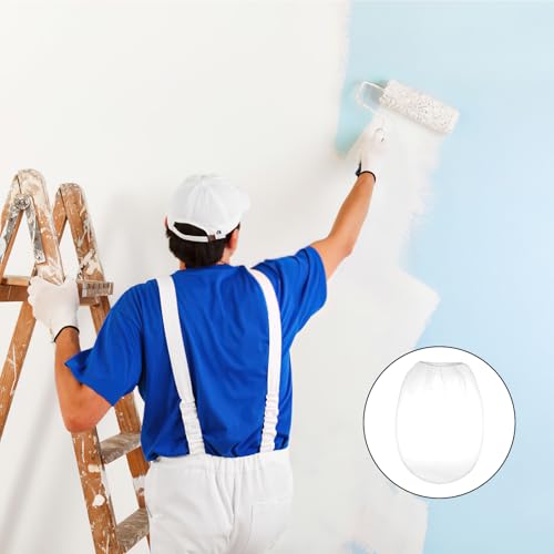 10 Pcs Paint Strainer Bags 5 Gallon Fine Mesh with Elastic Top for Paint