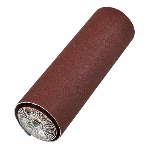 SEIWEI 150 Grit Sandpaper Roll, 1 Meter x 100mm Emery Cloth Roll, Continuous Abrasive Wet Dry Sanding Roll for Wood Furniture, Metal Polishing, Automotive Finishing, Flexible & Durable - size: P150