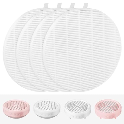 4 Pcs Replacement Filters for MelodySusie HPro/SProR Nail Dust Collector