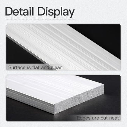 3/8" (10mm) X 3"(75mm) Square Aluminum Flat Bar 12" Long, 2 Pieces 6061 General Purpose Plate T6511 Solid New Mill - size: 3/8x3x12inch