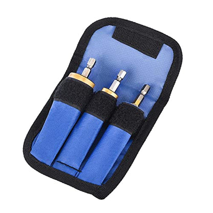 3 Pcs Straight Grooved Step Drill Bit Set,Step Drill Bits Set