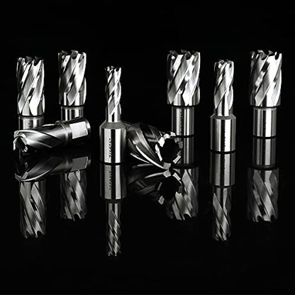 OSCARBIDE 13pc HSS Annular Cutter Set,1" Cutting Depth,1"/16" to 1-1/16"Dia