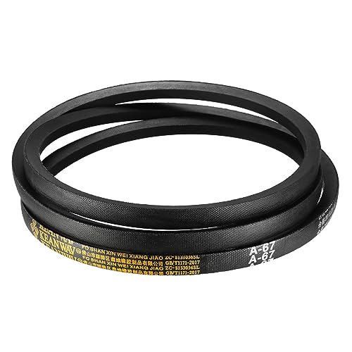 A-67 Drive V-Belt - [67-inch Inside Circumference] A-Section Rubber Drive Belt Wrapped for Transmission Use - size: A-67