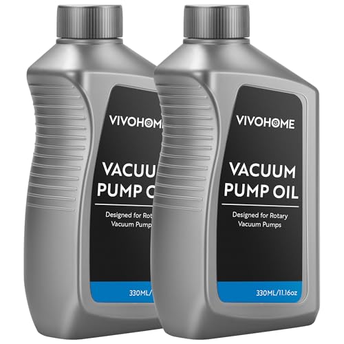 VIVOHOME 2 Pack Premium High Vacuum Pump Oil HVAC 330ml/11.16oz - size: 2 Pack