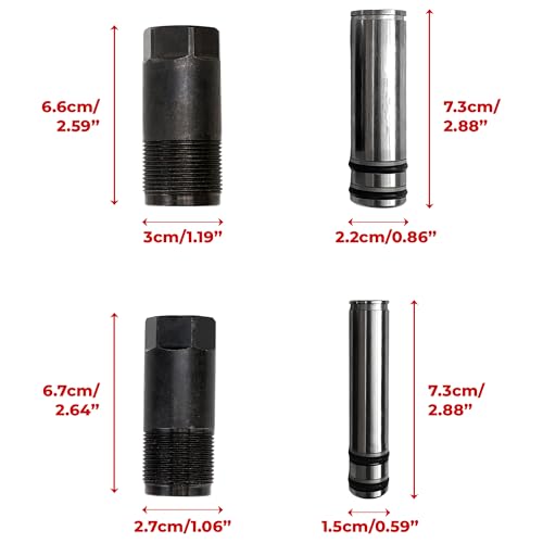 Floor Jack Replacement Parts Low Side Bigger & Smaller Pump Piston Plunger Kit, for 3 Ton Hydraulic with Dual Pump, Fit for Pittsburgh for Torin Big Red for Harbor Freight for Daytona for Arcan Engine
