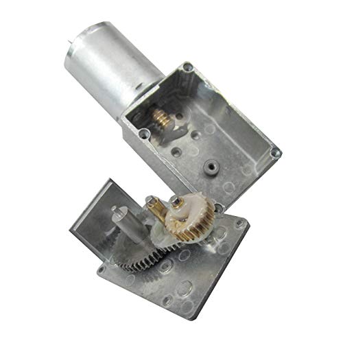 370WG DC Worm Gear Motor 6V DC 30RPM Self-Locking Reversible Reducer Electric Motor - size: ‎6V, style: 30RPM