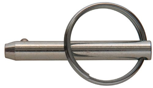 Hillman 4252 Cotterless Hitch Pins (1/4" Ring Diameter x 1-1/4" Length), Silver