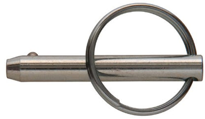Hillman 4252 Cotterless Hitch Pins (1/4" Ring Diameter x 1-1/4" Length), Silver