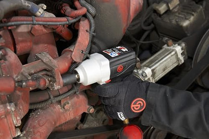 Chicago Pneumatic CP7739 Air Impact Wrench (1/2 Inch), Air Impact Gun Industrial Repair & Assembly Tool, Pistol Handle, Twin Hammer, Max Torque Output 450 ft. lbf/610 Nm, 9900 RPM