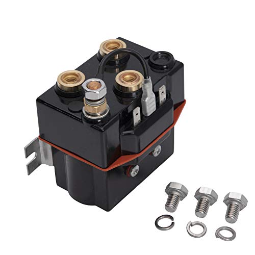 Lewmar Windlass Solenoid Contactor, 12V Dual Direction Reversing Relay for Electric Windlasses, Dual Directional Control for Permanent Magnet Motors, Genuine Replacement Part – 0052531