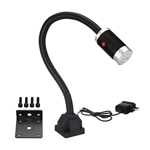 PATIKIL Machine Work Light Flexible Geeseneck Work Light 900 Lumen LED Work