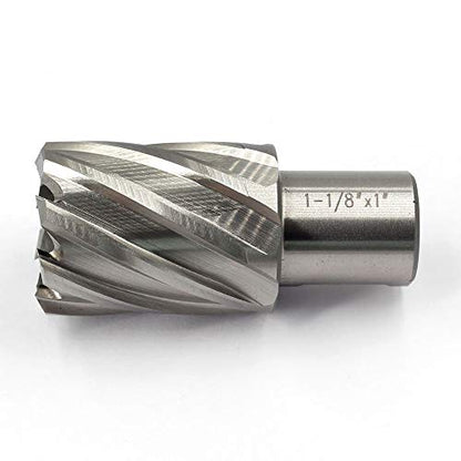 Annular Cutter JESTUOUS 3/4 Inch Weldon Shank 1-1/8 Cutting Diameter