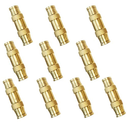 1/4" Tube OD Push-to-Connect Pneumatic Fittings Set - DOT Air Brake Line Fittings, 10pcs Air Hose Quick Connect Fittings - color: 10pcs DOT Air Fittings Union, size: 1/4 Inch
