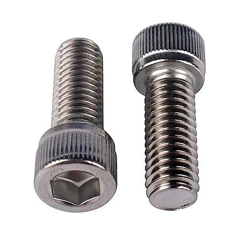 3/8-16 x 1-1/4" Allen Hex Socket Head Screw Bolt, 304 Stainless Steel 18-8, UNC Machine Full Thread, Pack of 10 - size: 3/8-16 x 1-1/4" (10 PCS)