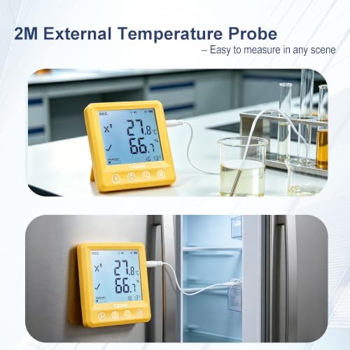 Tzone Bluetooth Temperature Humidity Data Logger USB with Dew Point Logging