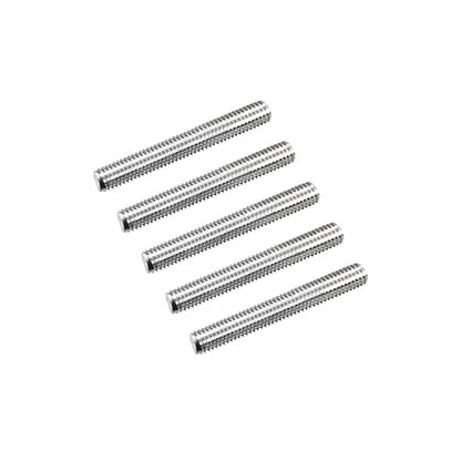MECCANIXITY Fully Threaded Rod M5 x 35mm 0.8mm Thread Pitch 304 Stainless Steel Right Hand Threaded Rods Bar Studs 5 Pack - size: M5 x 35mm