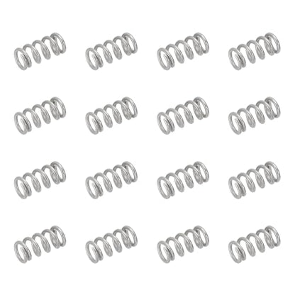 uxcell 50Pcs 304 Stainless Steel Compression Springs,0.8mmWD, 5mm ODx10mm L - size: 5mmx10mm