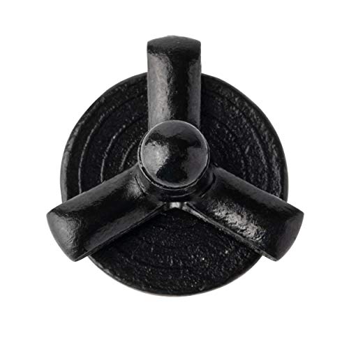 ISPINNER 50pcs 3/16" x 4/5" Large Head Tri-Fold Exploding Aluminum Pop Rivets (Black) - color: Black, size: 3/16" x 4/5"