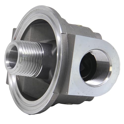 P561134 Hydraulic Oil Filter Base, 3/4" NPT Ports, 1"-12 Thread