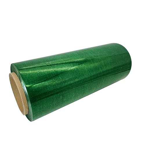 Green Plastic Wrap Stretch Film 12”×1000ft 80 Gauge Industrial Moving Wrap - color: Green 1