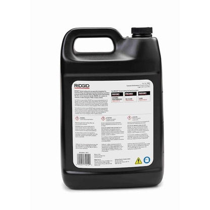 RIDGID 70830 Dark Thread Cutting Oil, 1 Gal, Halogen, PCB and Chlorine-Free, Low-Odor Anti-Mist Formulation, Designed to Prolong Equipment Life, Cools Threads and Pipes
