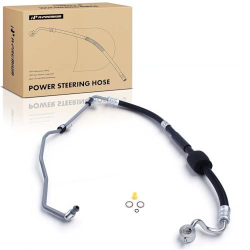 A-Premium Power Steering Pressure Hose Line Assembly, To Gear