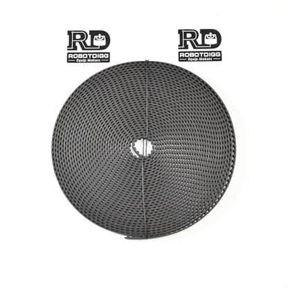 RobotDigg 3GT/GT3 Timing Belt Pitch 3mm Width 6mm Open Ended Synchronous Belt Pack of 10 Meters