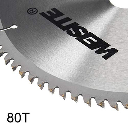 uxcell 9" Circular Saw Blade, 80T 3/4" Arbor, Wood Tungsten Carbide Tipped (TCT) Slitting Saw