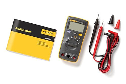 Fluke 107 AC/DC Current Handheld Digital Multimeter, Gray - size: Handheld, style: 107