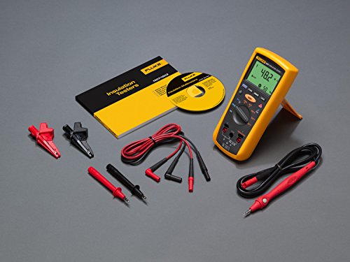 Fluke 1507 Digital Megohmmeter Resistance Tester for Advanced Industrial and Electrical Testing, Test Voltages: 50V, 100V, 250V, 500V, 1000V
