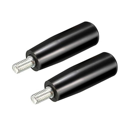 uxcell 2Pcs Revolving Handwheel Machine Handle M8x61mm Male Threaded Stem - size: M8 x 61mm
