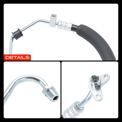 A-Premium Power Steering Pressure Hose Line Assembly, Pump To Rack