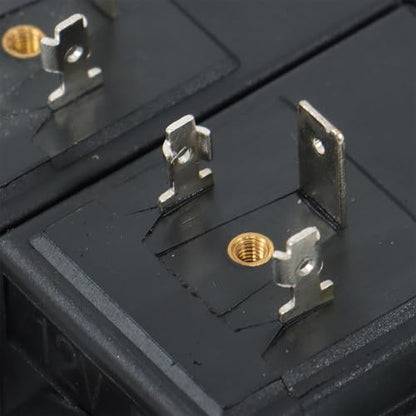4 Spool Solenoid 12V DC Hydraulic Control Valve Double Acting 13GPM Hydraulic Solenoid Directional Valve 3600PSI Inlet port Outlet port SAE10 Working ports SAE8
