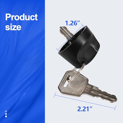 Ignition Keys Compatible with Big Joe EP Electric Pallet Jacks E30 EZ30 EPT20-15ET JX1 JX2 Part Numbers 1115-500016-00 111550001600