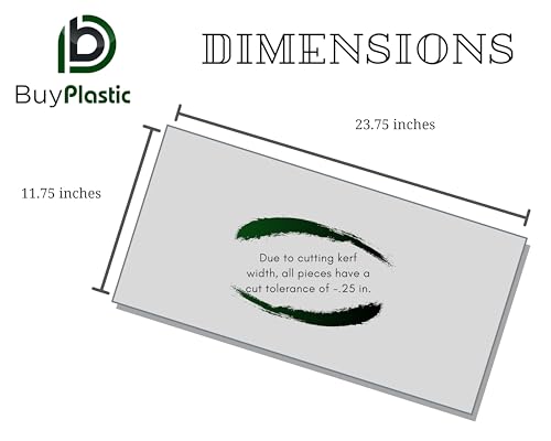 BuyPlastic King ColorCore Plastic Sheet 1/4" x 12" x 24" Tan-Green-Tan Color Core, HDPE Board, High Density Polyethylene Panel - size: 1/4" x 12" x 24", style: Tan-Green-Tan