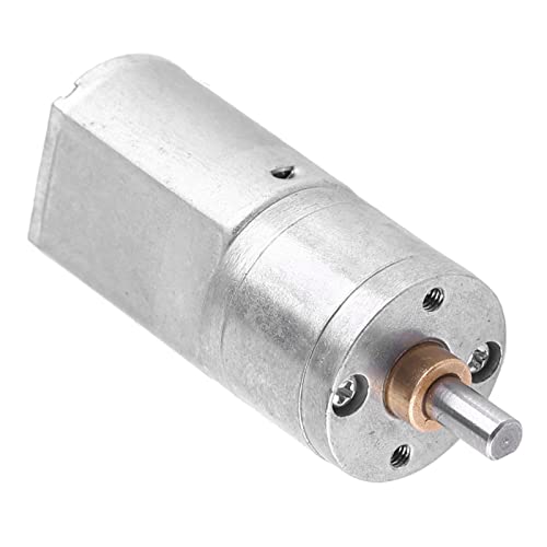 Generic DC 12V High Torque Gear Motor Gear Reduction Motor Reduction 15-200RPM Optional Full Metal Gears 20mm Diameter for DIY Robotics Industrial Applications (12V 30RPM) - size: 12V 30RPM