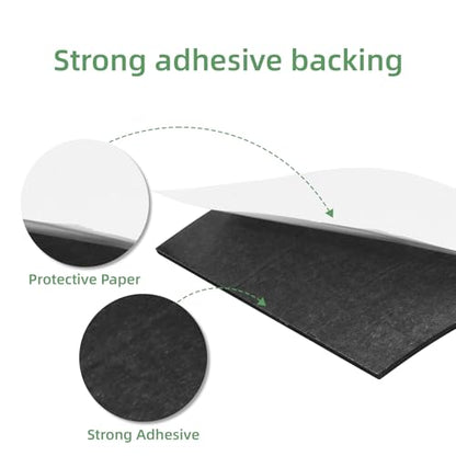 8Pcs Black EVA Foam Pad 6in x 6in x 1/8in High Density Closed Cell Foam Sheet, Soundproofing & Flame Heat Resistant & Without Leaving Residue for Appliances Crafts Outdoor Furniture DIY Electronics - size: 6in x 6in x 1/8in