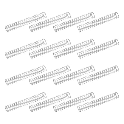 uxcell 50Pcs 304 Stainless Steel Compression Springs,0.2mmWD, 3mm ODx20mm L - size: 3mmx20mm