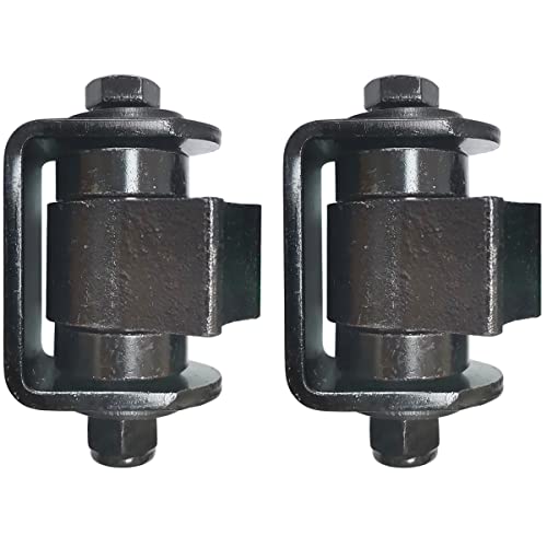 Heavy Duty Two Sealed Bearing Gate Hinge Weld onto The Gate for Welding on Larger Iron or Steel Vehicular Pedestrian Gates, Adjustable Yoke Pivot Bearing Gate Hinge (Sold as a Pair)
