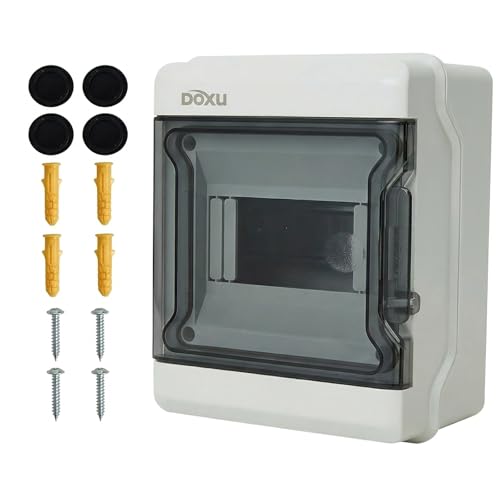 Circuit Breaker Box, IP66 Distribution Protection Box (AT-6 Way) - size: 6 - 164x200x100 MM