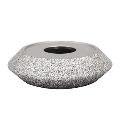 SHDIATOOL Diamond Hand Profile Wheel Height 20mm Convex Curve Edge Grinding Disc Grooving for Stone Marble Granite Rock 3 - inch - size: 20mm Height v shape