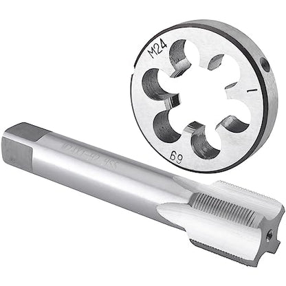 Burkit M24 X 1 Tap and Die Set Right Hand - size: M24x1