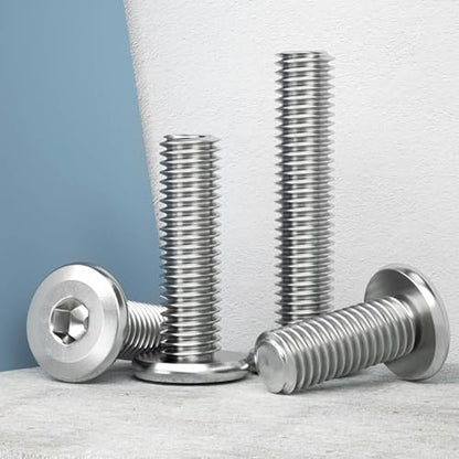1/4-20 x 1-1/2" (20 Pack) Flat Head Hex Socket Cap Screws Bolts, 304 Stainless Steel 18-8, Hex Drive, Bright Finish, Fully Machine Thread - size: 1/4-20 x 1-1/2"