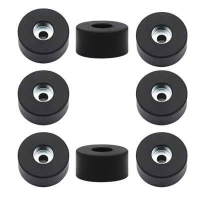 8PCS 192310GS Anti Vibration Rubber Feet Pads Bumper for Air Compressors Generators Pressure Washers –Isolation Mounts Compatible with Coleman Powermate 094-0026, Sanborn E106661, Husky Fini D091007