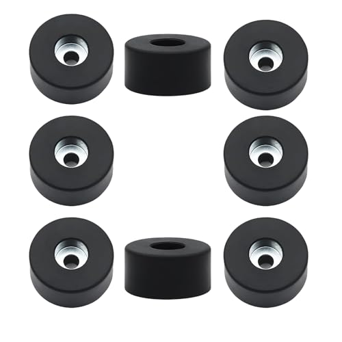 8PCS 192310GS Anti Vibration Rubber Feet Pads Bumper for Air Compressors Generators Pressure Washers –Isolation Mounts Compatible with Coleman Powermate 094-0026, Sanborn E106661, Husky Fini D091007