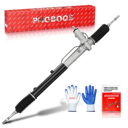 PHOBOOS Hydraulic Power Steering Rack and Pinion Fit for Hyundai & Kia - size: 26-2450
