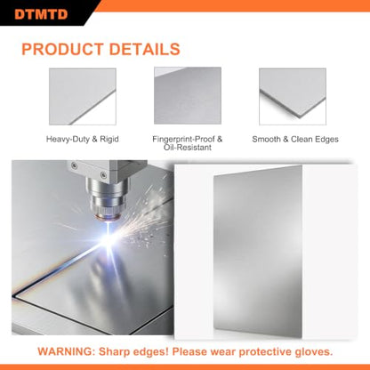 1 PCS 304 Stainless Steel Rectangular Plate 3mm 100x200mm - size: 100mm x 200mm x 3mm