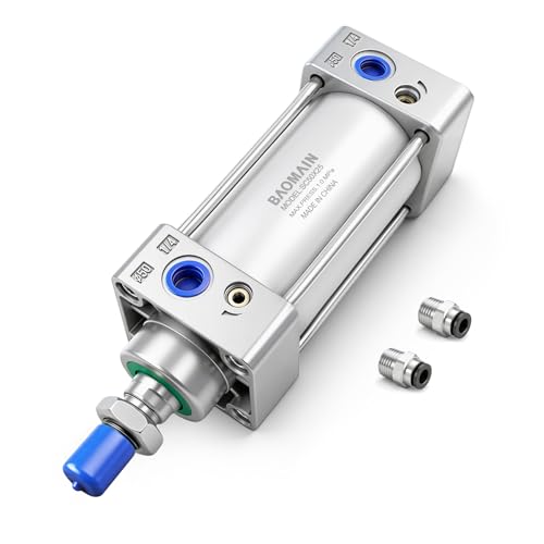 BAOMAIN Pneumatic Air Cylinder 2" Bore 1" Stroke SC50x25